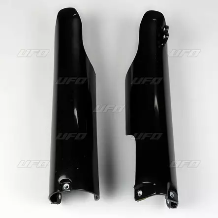 UFO Etuhaarukan suojat YZ/YZF 125-450 05-07 + WR250F 05-19 Musta 001 - Duell MP varaosat ja tarvikkeet - 48697 - 1