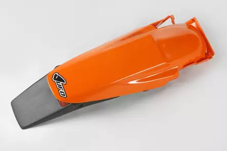 UFO Takalokasuoja Enduro takavalolla KTM125-525EXC 98-03 Oranssi 127 - Duell MP varaosat ja tarvikkeet - 48387 - 1