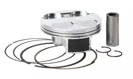 Vertex Piston kit KA KX250F Compr 13.2:1 2010 76.98mm - Duell MP varaosat ja tarvikkeet - 78647 - 1