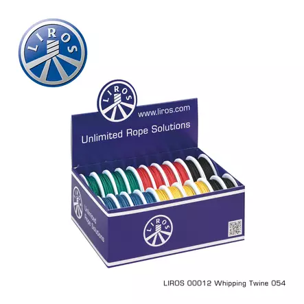 Whipping Twine heavy waxed Mixed colours 1.5mm x 20m (20pcs) - Duell venetarvikkeet - 66557 - 1