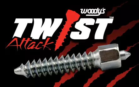 Woody´s 32mm Attack Carbide Nastaruuvi 100kpl +asenn. työkalu. - Duell MK varaosat ja tarvikkeet - 23537 - 1