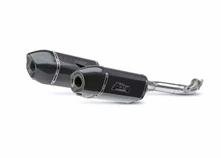 Yoshimura Slip-On Ktm Rc390 2015 Race Rs-9 So Ss-Cf-Cf Dual - Duell MP varaosat ja tarvikkeet - 113697 - 1