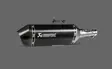 Akrapovic Slip-On Line (SS) Primavera 125/150IE 3V 2021- - Duell MP varaosat ja tarvikkeet - 67497 - 1