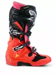 Alpinestars Ajosaapas Tech 7 Musta/Punainen Fluo/Pinkki Fluo, 44.5 (10) - Duell ajovarusteet - 38487 - 1