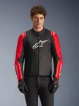 Alpinestars Ajotakki T-SPS v2 Vedenpitävä Musta/Punainen Fluo, XL - Duell ajovarusteet - 43057 - 1