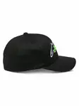 Alpinestars Hat Entitled Black/Green, S/M - Duell ajovarusteet - 35297 - 1