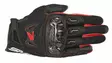 *Alpinestars Honda Hanska SMX-2 Air Carbon V2 musta/pun., M - Duell ajovarusteet - 39767 - 1