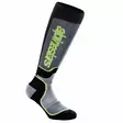Alpinestars Sukat MX Plus Musta/Harmaa/Fluo Keltainen, S - Duell ajovarusteet - 37227 - 1