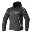 Alpinestars Tekstiilitakki Zaca Vedenpitävä Musta/Harmaa L - Duell ajovarusteet - 43077 - 1