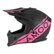 AMOQ Meteor V2 Kypärä Musta/Pinkki, M - Duell ajovarusteet - 52937 - 1