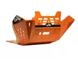 AXP Adventure TOURING Skid Plate HDPE 8mm Orange KTM790/890 Adventure/R/Rally - Duell MP varaosat ja tarvikkeet - 86417 - 1