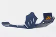 AXP Xtrem HDPE Skid Plate Blue Husqvarna TE250i/TE300i 18-20 - Duell MP varaosat ja tarvikkeet - 86407 - 1