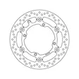 Brembo Serie Oro jarrulevy kelluva - Duell MP varaosat ja tarvikkeet - 121557 - 1
