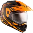 CKX Kypärä QUEST RSV Moosek Sähkövisiirillä Oranssi XS - Duell ajovarusteet - 59107 - 1
