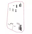 DFK Oven Saranasarja Vasen Polaris Ranger 570 Midsize 2022-> - Duell ATV varaosat ja tarvikkeet - 29277 - 1