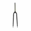 Etuhaarukka 28"/622 1" kierre 220mm trekking musta - Duell polkupyörien varaosat ja tarvikkeet - 58677 - 1