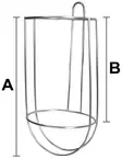 Fender basket 260 mm - Duell venetarvikkeet - 5757 - 1