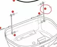 Givi Stop bag opening yarn 2 pcs. - Duell MP varaosat ja tarvikkeet - 101307 - 1