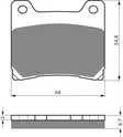 GOLDFREN Jarrupalat 015 Ceramic Carbon S3 - Duell MP varaosat ja tarvikkeet - 67437 - 1