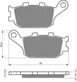 GOLDFREN Jarrupalat 021 Ceramic Carbon S3 Race / Gata - Duell MP varaosat ja tarvikkeet - 67237 - 1