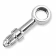 Goodridge Banjoliitin Suora (11.1mm) H-D Stainless steel - Duell MP varaosat ja tarvikkeet - 58937 - 1