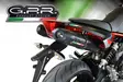 GPR Aprilia Dorsoduro 750 2008/16 Pair EC-Approv. slip-on exhaust Furore Nero - Duell MP varaosat ja tarvikkeet - 112997 - 1