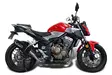 GPR Honda Cb 500 F 2016/18 e4 EC-Approv. slip-on exhaust Furore Evo4 Nero - Duell MP varaosat ja tarvikkeet - 109537 - 1