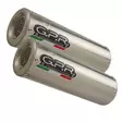 GPR Honda Vfr 800 V-Tec 2002/13 Pair EC-Approv. slip-on exhaust M3 Inox - Duell MP varaosat ja tarvikkeet - 107247 - 1