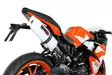 GPR Ktm Rc 125 2017/20 e4 EC-Approv. slip-on exhaust catalized Albus Evo4 - Duell MP varaosat ja tarvikkeet - 109717 - 1