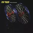 Haan wheel CRF450 13- 19-2,15 RED/BLUE - Duell MP varaosat ja tarvikkeet - 63967 - 1