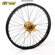 Haan wheel SX85 12- 17-1,40 BLACK RIM/GOLD HUB - Duell MP varaosat ja tarvikkeet - 63377 - 1