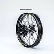 Haan wheel Tenere 700 18-4,25 BLACK HUB/BLACK RIM - Duell MP varaosat ja tarvikkeet - 64007 - 1