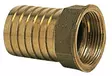 Letkuliitin naaras 3" x 80mm (messinki) - Duell venetarvikkeet - 6307 - 1