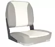 OS DELUXE FOLD DOWN SEAT UPHOLSTERED GREY/WHITE - Duell venetarvikkeet - 132487 - 1