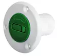Osculati kansiruuvike nylon FUEL vihreä 38mm - Duell venetarvikkeet - 5397 - 1