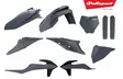 Polisport plastic kit SX/SX-F 2019-22 Nardo harmaa (1) - Duell MP varaosat ja tarvikkeet - 129167 - 1