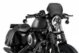 Puig Aluminium Front Plate For Harley Davidson C/Black - Duell MP varaosat ja tarvikkeet - 99467 - 1