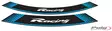 Puig Kit 8 Rim Strips Racing C/Blue - Duell MP varaosat ja tarvikkeet - 92127 - 1