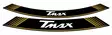 Puig Kit 8 Rim Strips T-Max C/Gold - Duell MP varaosat ja tarvikkeet - 92397 - 1