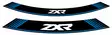 Puig Kit 8 Rim Strips Zxr C/Blue - Duell MP varaosat ja tarvikkeet - 90207 - 1