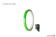 Puig Rim Strip 6 Meters+Aplicator C/Green Fluorescent - Duell MP varaosat ja tarvikkeet - 93117 - 1