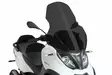 Puig Windshield V-Techline Piaggio Mp3 350 18' C/Dark S - Duell MP varaosat ja tarvikkeet - 99507 - 1
