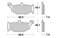 Sbs Jarrupalat Ceramic - Duell MP varaosat ja tarvikkeet - 123667 - 1