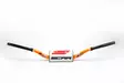 Scar Handlebar O² COLOR Ø28,6 (1 1/8”) - KTM 85SX - ORANGE Bar - WHITE Bar pad - Duell MP varaosat ja tarvikkeet - 76097 - 1