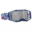 Scott Goggle Prospect X Ethika red/blue silver chrome works - Duell ajovarusteet - 58087 - 1