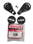 SIMPSON Darksome Visor Fitting Kit - Duell ajovarusteet - 54407 - 1