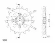 Supersprox / JT Eturatas 338.17 - Duell MP varaosat ja tarvikkeet - 119277 - 1