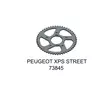 Tec-X Takaratas 52 hammasta (420) Ø62mm Peugeot XPS Street (Aluvanne) - Duell mopojen varaosat ja tarvikkeet - 140917 - 1