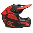 Timeless MX Terrain Flow XL kypärä, mattamusta/puna - Duell ajovarusteet - 50487 - 1