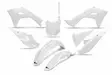 UFO Plastic kit 5-parts White KX250F 25-.. KX450F 24-.. - Duell MP varaosat ja tarvikkeet - 47217 - 1
